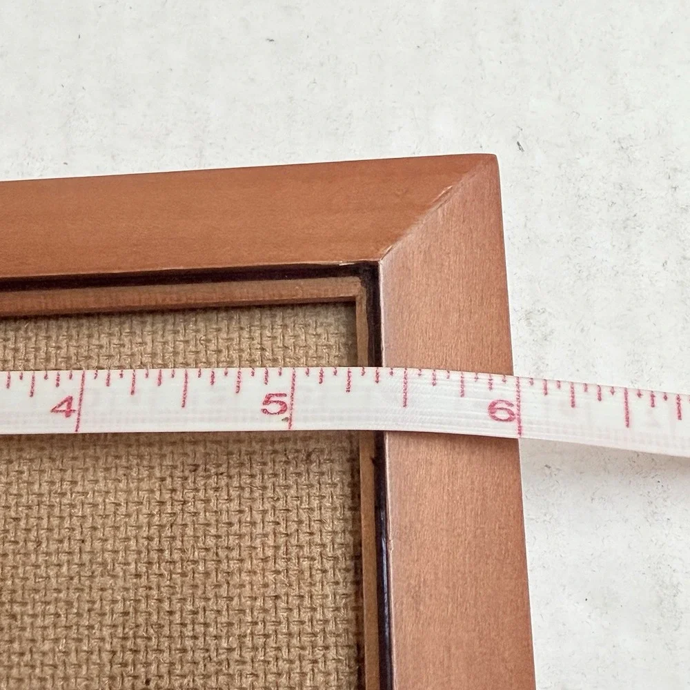 Burnes Of Boston Vintage Wooden Frame Natural Wood 6 X 8 Farmhouse Cottage
